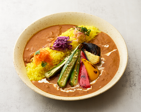 彩り野菜ココナッツバターカレー Colorful Vegitable Curry