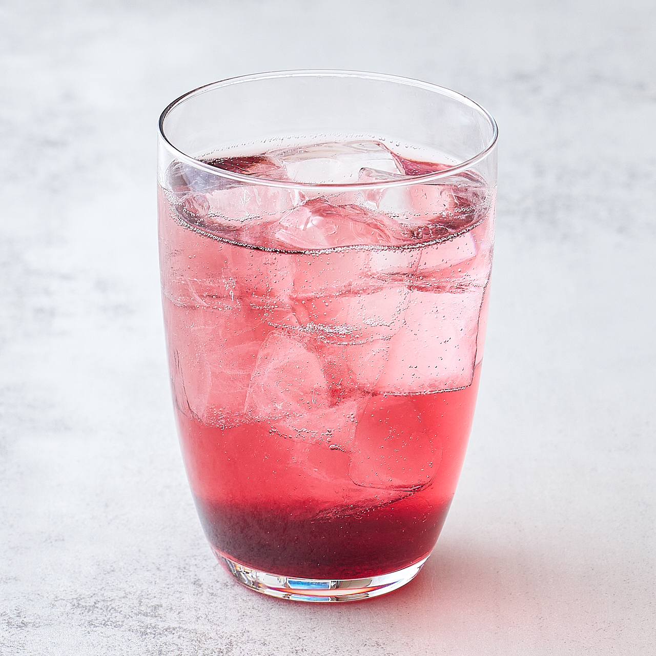 疾風ごとく!駆け抜ける瑠璃色カシスソーダ(ノンアルコール)